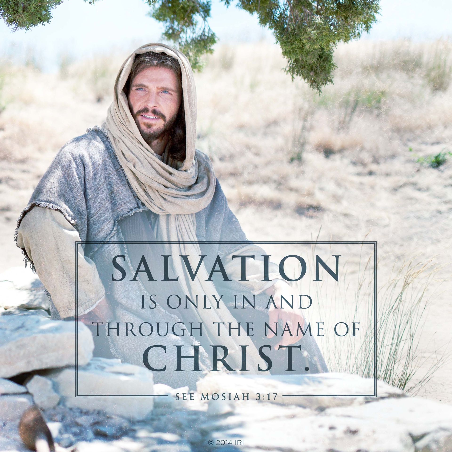 Salvation is only in and through the name of Christ. Mosiah 3:17